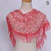 Women's Scarves Tassel Floral Lace Scarf Summer Clothing Accessories Fashion Shawl