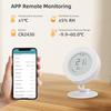 Tuya ZigBee Портативный датчик температуры и влажности для дома, офиса, детской комнаты