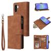For Samsung Galaxy A36 5G Case Zipper Wallet Multiple Card Slots Leather Phone Cover
