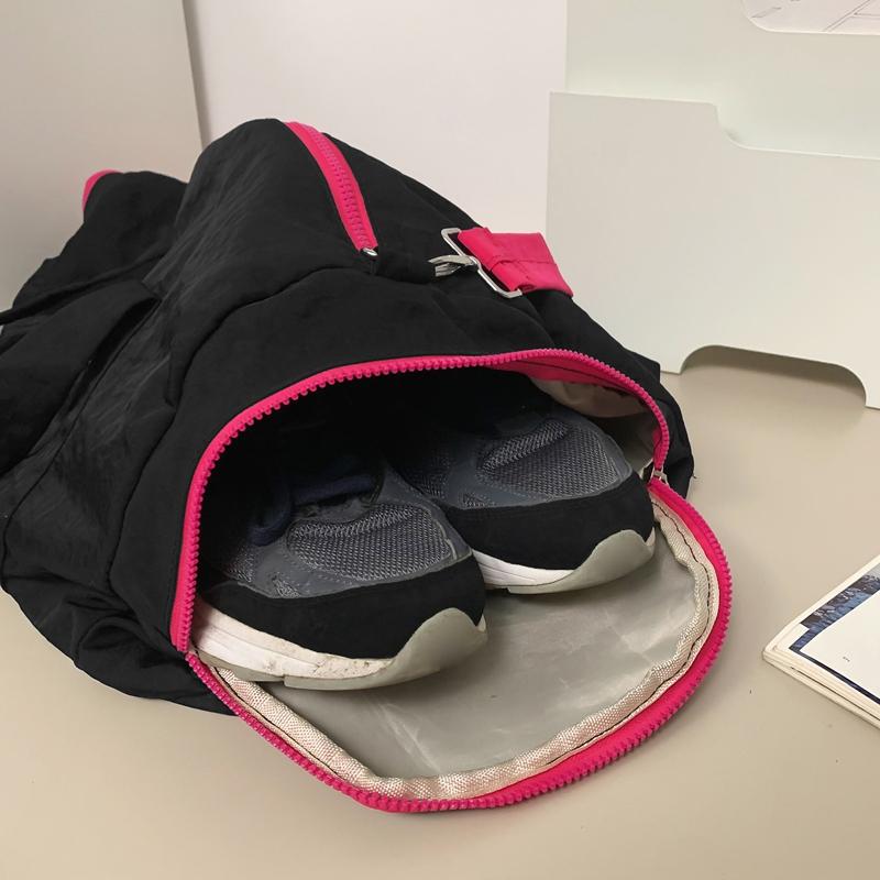 Мужская дорожная сумка Женская сумка через плечо Сумки для обуви Разделение Спортивная сумка для йоги Сумка для фитнеса Сумка для сухого и влажного хранения Разделение Сумка через плечо