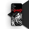 Berserk Cartoon Guts Phone Cover for Apple iPhone 17 Pro XS Max Air 6 7 8 Plus 5 + SE 2022 SE2 17E Protective Case