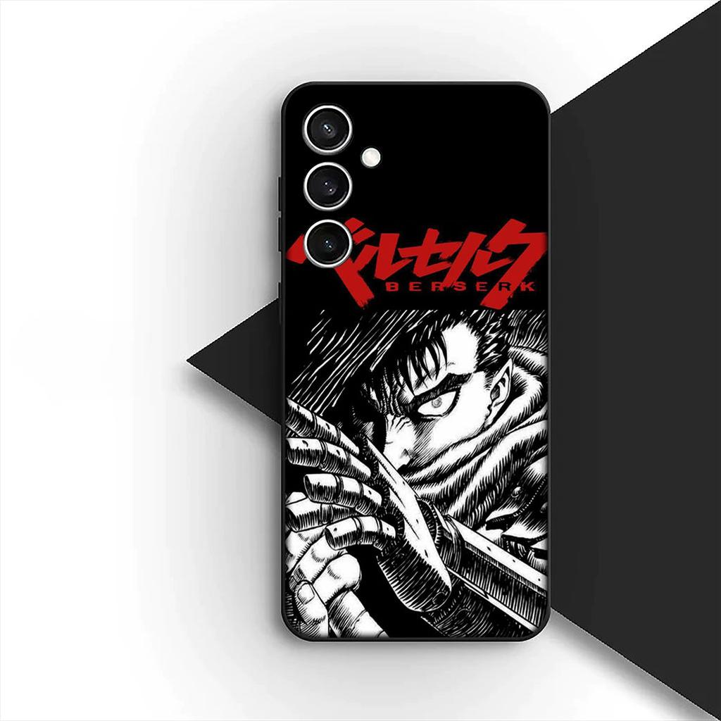 Berserk Cartoon Guts Phone Cover for Apple iPhone 17 Pro XS Max Air 6 7 8 Plus 5 + SE 2022 SE2 17E Protective Case