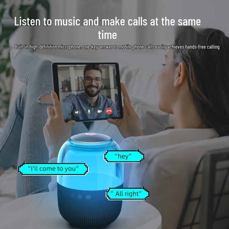 HP Портативная беспроводная Bluetooth-колонка BTS05, штекер CN (адаптер в комплекте) (Китайская версия)