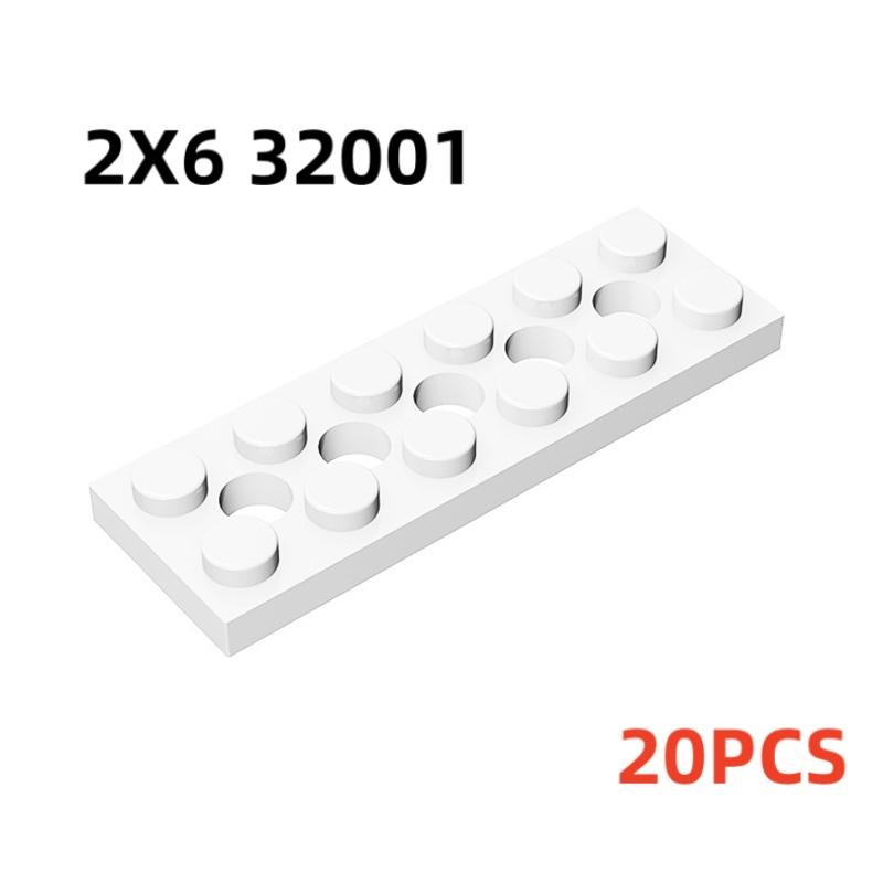 32001 3709 3738 Пластина 2x6 2x4 2x8 с отверстиями Кирпичики Игрушки Для Технических Конструкций Блоки Игрушки Для Детей Подарок 43857 DIY MOC