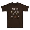 Nice Tits Funny Bird Watching Blue Tits Marsh Tit Crested Tit Tshirt For Birder