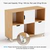 Metal Top Casters Wheels TPR Rubber Stem Caster Wheels Activity Brake Universal Casters  Cabinet