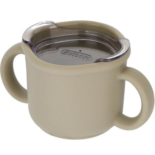 Edison Premium Silicone Training Cup 150ml, Beige, 1 Piece, Popular Korean Parenting Items