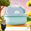 Hamster Cage, Portable Cage, Portable Cage, Golden Bear Hamster Cage, Transparent Skylight, Pet Supplies