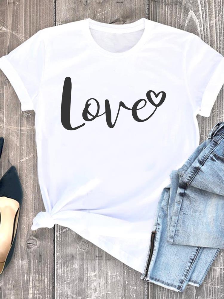 (Азиатский размер) Женская милая цветочная симпатичная футболка 90-х годов с коротким рукавом, модный принт, женские графические футболки, футболка, верхняя одежда