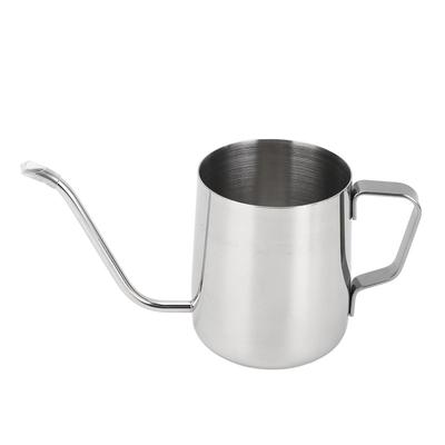 350 мл Нержавеющая сталь чайник с носиком-гусиной шеей Кофейный чайник Длинный узкий капельница Кемпинг C