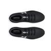 Under Armour Lightweight Low Top Running Shoes Women Black White 3027007-001