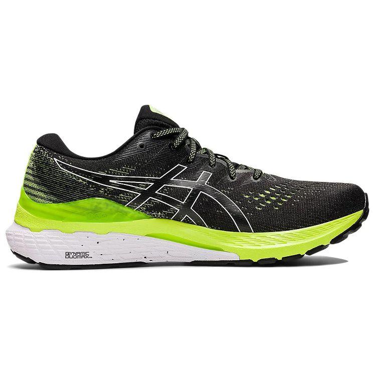 Asics Кроссовки Gel Kayano 28 Black Hazard Green Мужские 1011B189-004