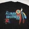 1991 Концерт THE ALLMAN BROTHERS BAND Черная футболка унисекс всех размеров
