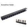 1 шт. Ящик для хранения винтов, настенный, прочный, стеллаж для хранения отверток, ящик для хранения, стойка для отверток, стойка для инструментов, плоскогубцы, кронштейн для