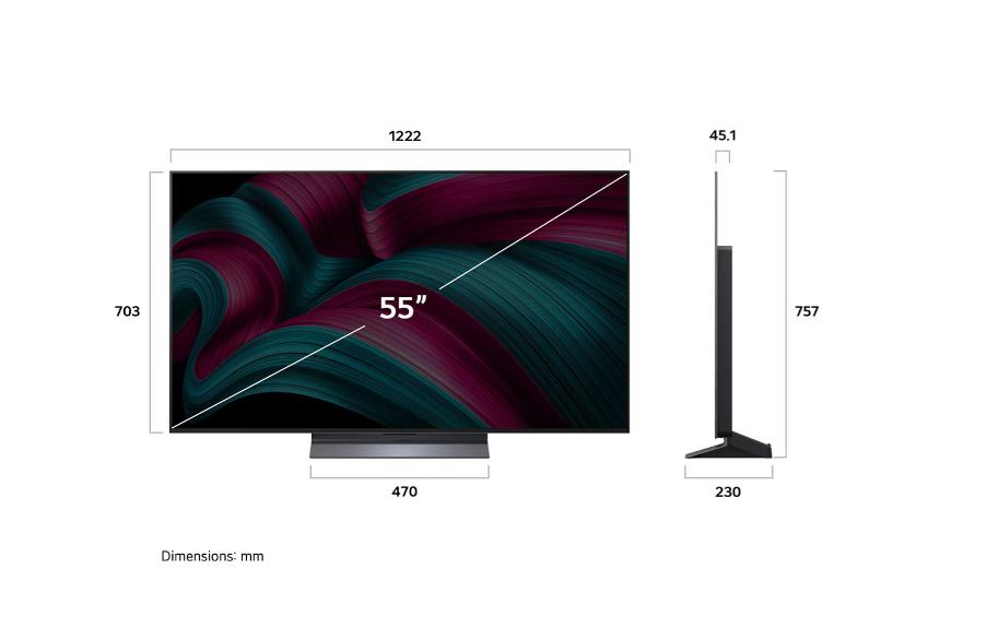 LG OLED55C51LA | 55 | Смарт-телевизор | webOS 25 | UHD