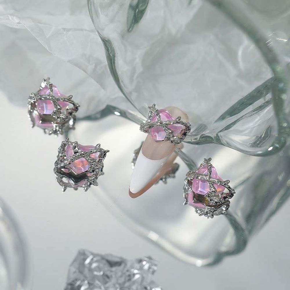 5 шт./набор Принадлежности для ногтей Хэллоуин Сердечки Украшения для ногтей Маникюрный материал Шармы для нейл-арта Хэллоуин Сердечки Аксессуары для ногтей