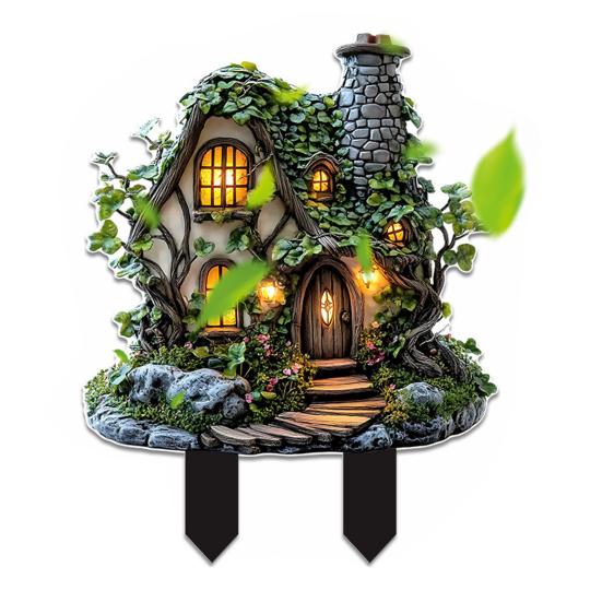 Decorative Garden Inserts Rooster Statues Waterproof UV Resistant Chickens Decorations Outdoor/Indoor Stakes