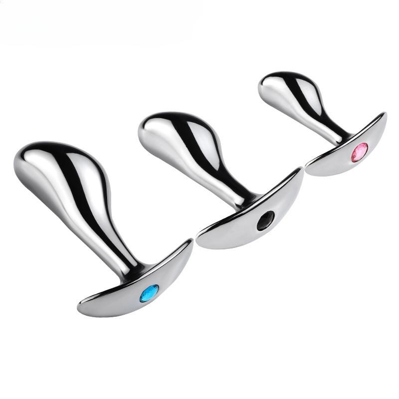 Mertal Anal Plug P Spot Stimulator Prostate Massager Butt Plug Wearable Sex Toys for Men Women Gay