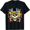 Guns N' Roses Official Top Hat Skull T-Shirt