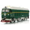 1/87 Scale Dongfeng Diesel Retro Train Diecast Train Model Toy, Pull Back Toy Train with Sound and Light for Kids Toddler Boys Girls Gift Collection