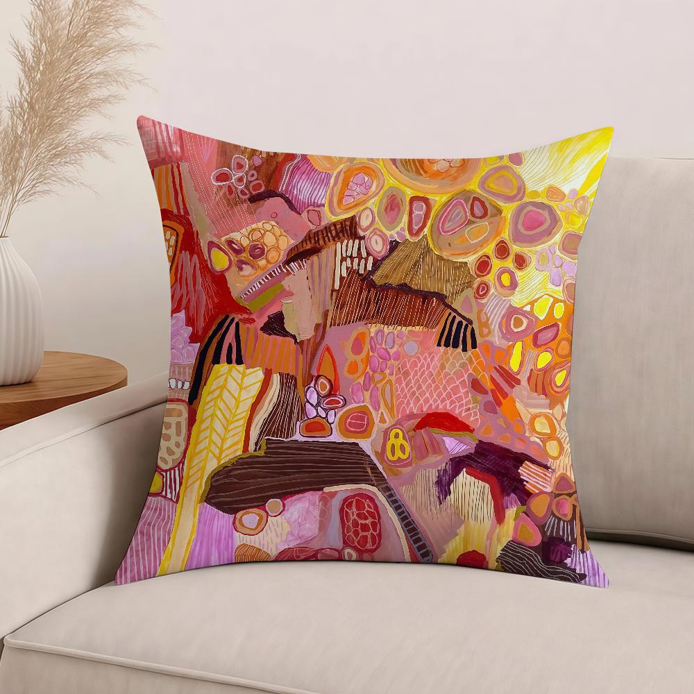 Art JonathanGemmell Pillow Case Office Cushions Suitable For Sofa Car Bedroom Decorative Cushion Cover