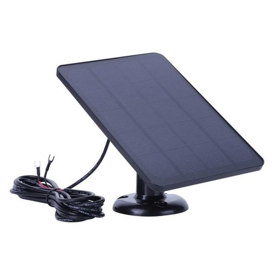 Солнечная панель 4 Вт 5 В для зарядки камеры Ring, водонепроницаемая для использования на открытом воздухе