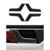 Автомобильные аксессуары, внутренние наклейки из углеродного волокна для Mercedes-Benz C Class W204 2007-2013, внутренняя консоль, панель переключателя кондиционера