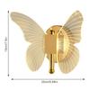 Nordic Metal Acrylic LED Butterfly Wall Lamp Modern Tricolor Adjustment Wall Light Sconces Elegant Creative Ceiling Light‘ Hotel