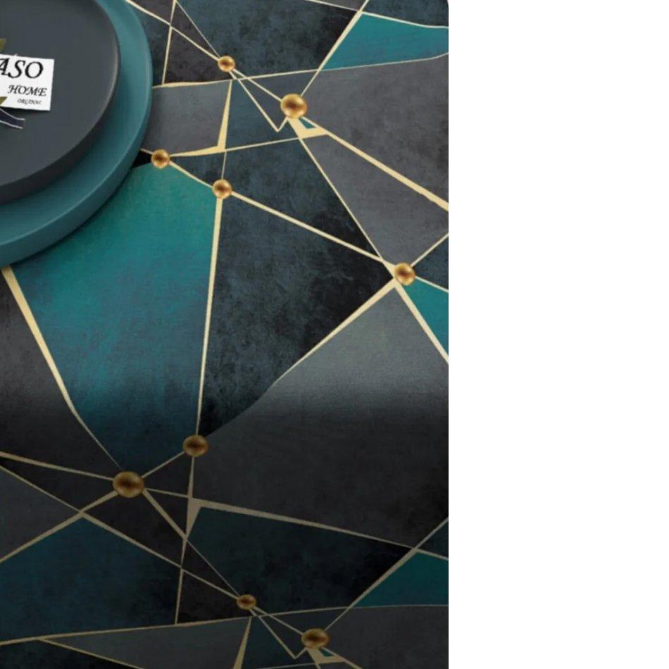 Бархатная ткань с цифровой печатью, дорожка 40 x 135 см