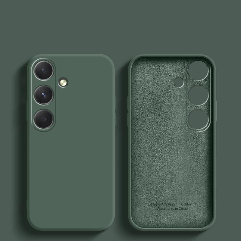 Роскошный мягкий силиконовый чехол из жидкого силикона для Samsung Galaxy A54 5G A14 A24 A34 A04 A04S A04E A15 4G A25 A35 A55, противоударный чехол