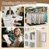 16 Pack Clipboard 8.5 x 11 Letter Size Clip Boards Bulk, A4 Wooden Hardboard Office Clipboards Pack for Classroom, Work-Meetings