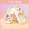 Очаровательные Мелодичные Девочковые Тапочки Мягкая Подошва Устойчивые к Запаху Домашняя Летняя Обувь