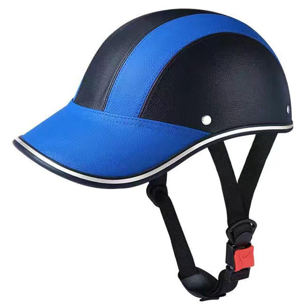 Safety Bicycle Helmet Baseball Cap Style Bike Hard Hat Light Motorcycle Half Helmet MTB