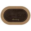 Bathroom Absorbent Floor Mat Vintage Style Non-slip Quick Dry Shower Door