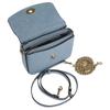 COACH Cassie 19 Removable Adjustable Shoulder Strap Grained Leather Shoulder Bag Small Women's Light Blue