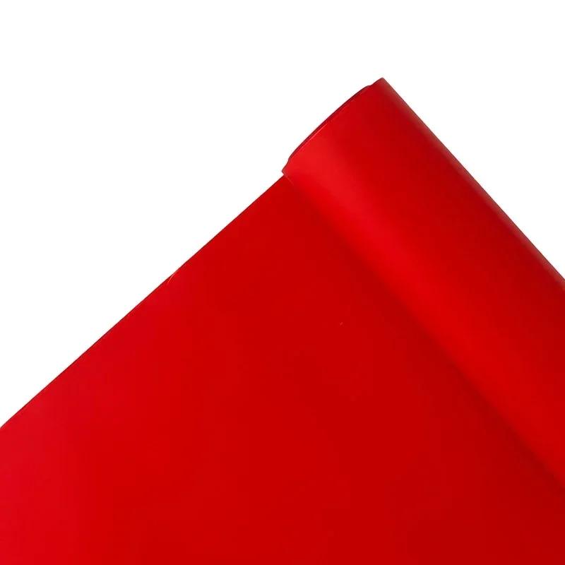 58смX11ярдов Однотонный Фарфоровый Матовый Цветочный Бумага Букет Цветов Однотонный Цветочный Лист Цветочный Материал Водонепроницаемая Упаковочная Пленка