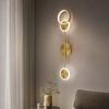 Scandinavian Creative Wall Lamp Simple Living Room Corridor Aisle Entrance Background Wall Lamp Bedroom Room Bedside Lamps