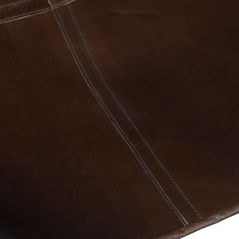 Leather Butterfly Chair, Leather Chair, Living Room Garden Portable Foldable Relaxing Chair, Home Decor Gift, Leather Chair