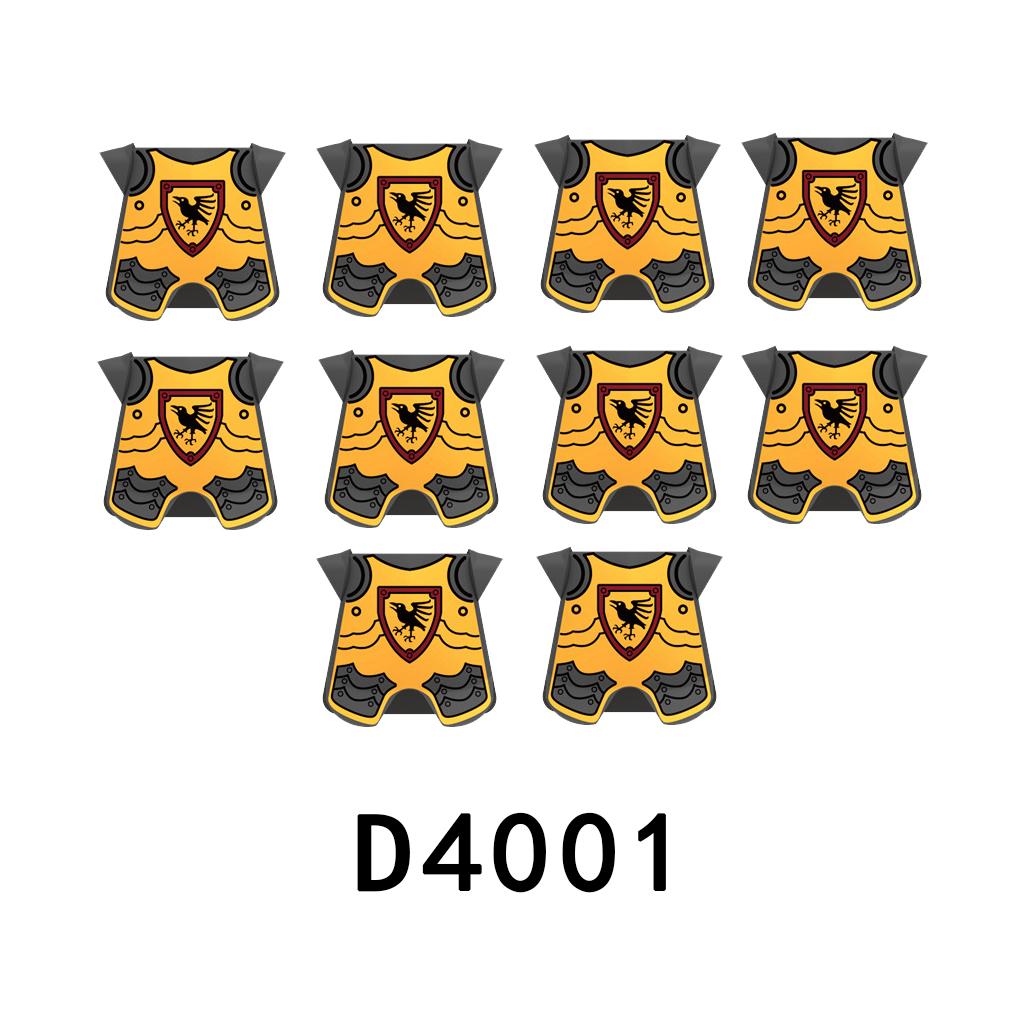 Средневековый военный замок, рыцарские доспехи, строительные блоки, наплечники, аксессуары для доспехов, Красный Лев, Черный Орел, оружие, конструктор, игрушки.