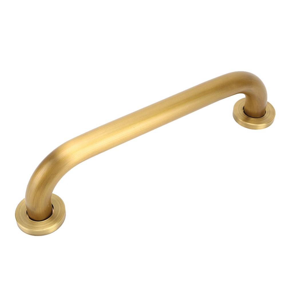 Copper Shower Grab Bar Bathroom Balance Bar Safety Hand Rail Bathtub Safety Handle for Elderly