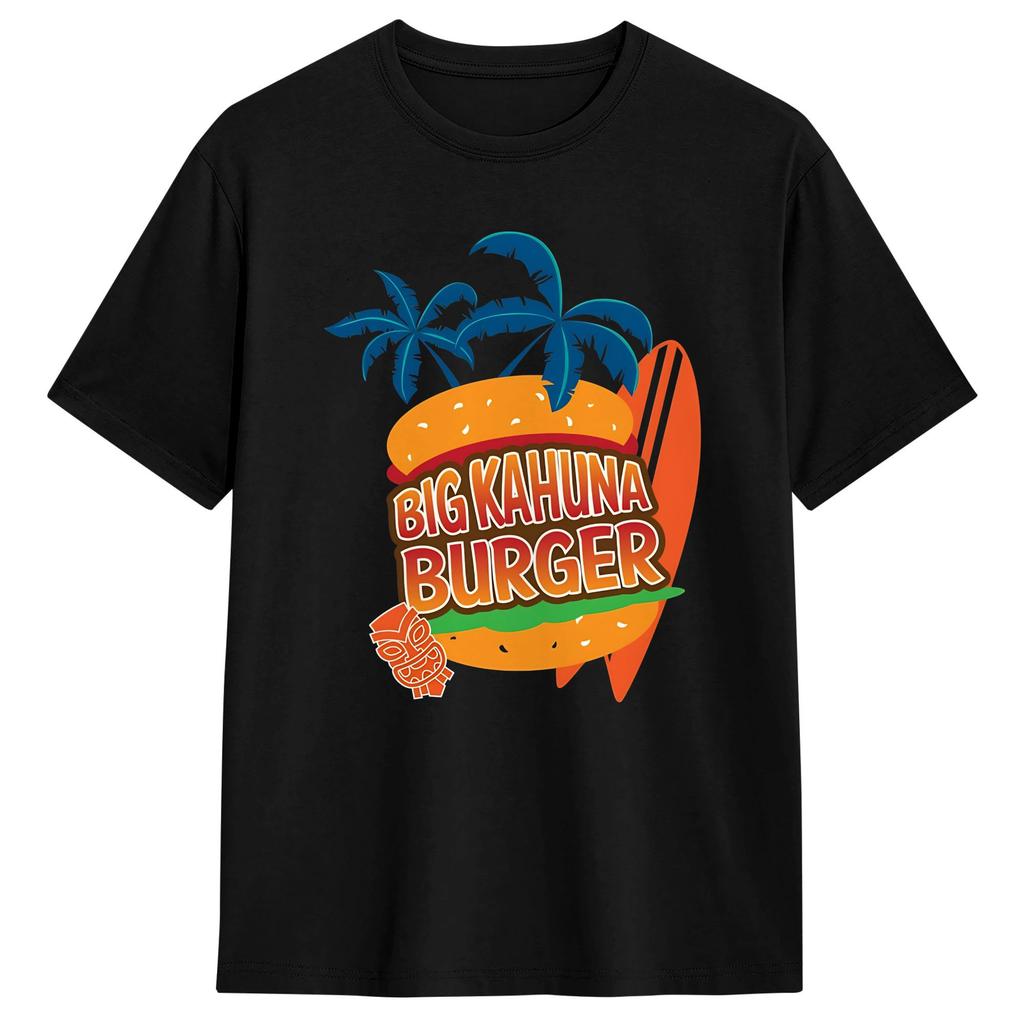 Novelty The Big Kahuna Burger T Shirt Unisexs Cotton Short Sleeve  Oneck Summer Tops Shirts
