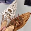 Fashion Summer Hollow Out Women Mules Slippers Elegant Butterfly-knot Slides Ladies Outdoor Street Style Sandalias