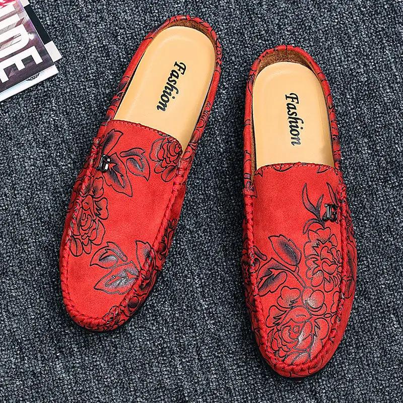 Тапочки для мужчин 2024 года, модные мюли, летние полусандалии, мужские, низкие цены, для взрослых, элегантные, высокого качества, дизайнерские, роскошные, стильные, веселые