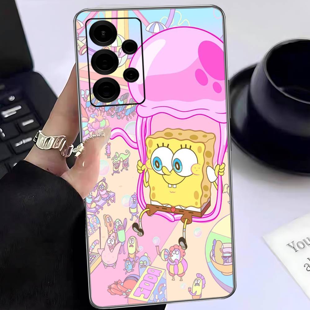 Classic Cartoon S-spongebob Phone Case For Samsung A 52 53 21 32 13 12 71 31 51 40 72 73 70 22 42 50 30 20 21 shell