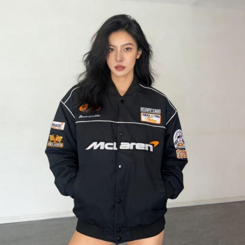 American F1 Embroidered Racing Jacket Trendy Motorcycle Style Unisex Team Coat
