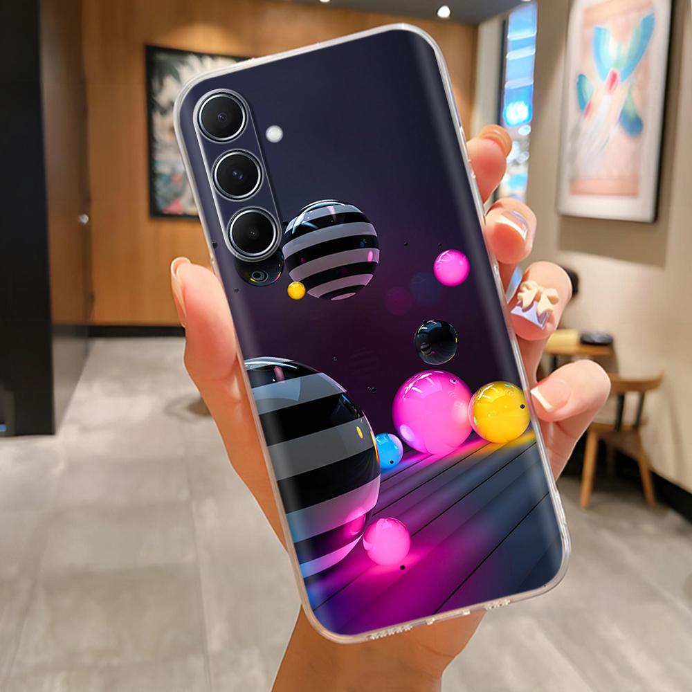 Для Samsung A36 Чехлы Силиконовый Мягкий Чехол для Телефона Для Samsung Galaxy A36 5G GalaxyA36 Прозрачный ТПУ Задняя Крышка Чехол Capa Fundas мрамор