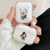 Аниме Valorant чехол для Airpods, мягкий защитный чехол для Apple Airpods 1 2 3 Pro, милый мультяшный прозрачный чехол для AirPods, чехол