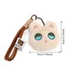 Stuffed Cat Plush Doll Keychain Big Eyes Animal Plush Key Chain Cute Cat Plush Doll  Children