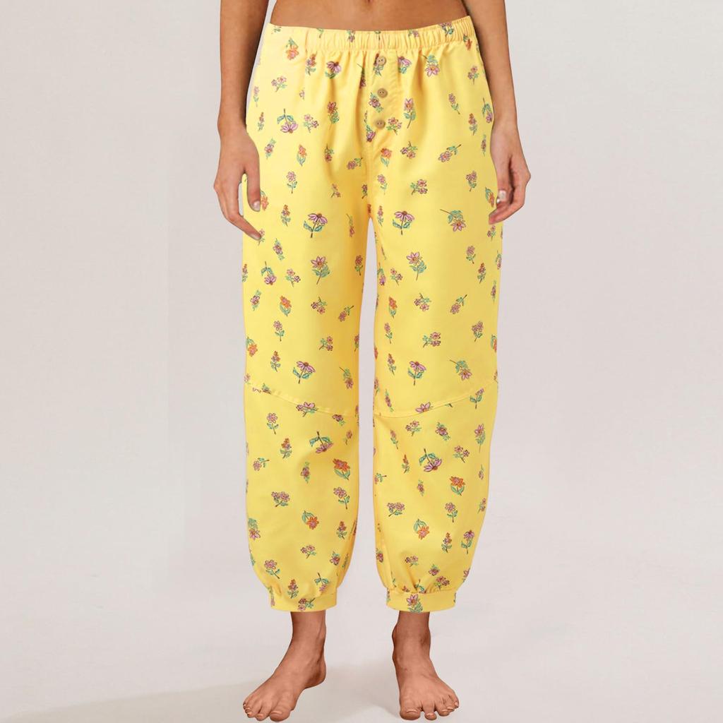 Women's Loose Casual Pants With Pockets Fashionable Lightweight Women's Loose Overalls For Hiking