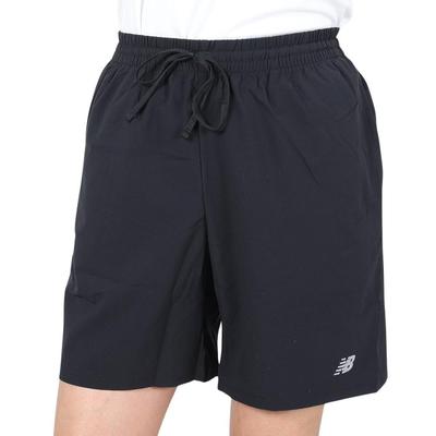 Шорты для бега New Balance BK L [New Balance] Мужские шорты, 7 дюймов (без нижнего белья) (MS41234) (черный)